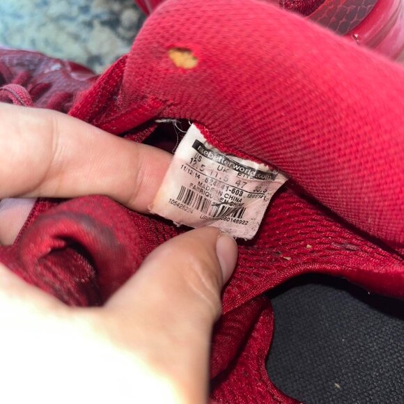 Nike Air Foamposite Pro Gym Red Size 12.5 - Picture 8 of 8